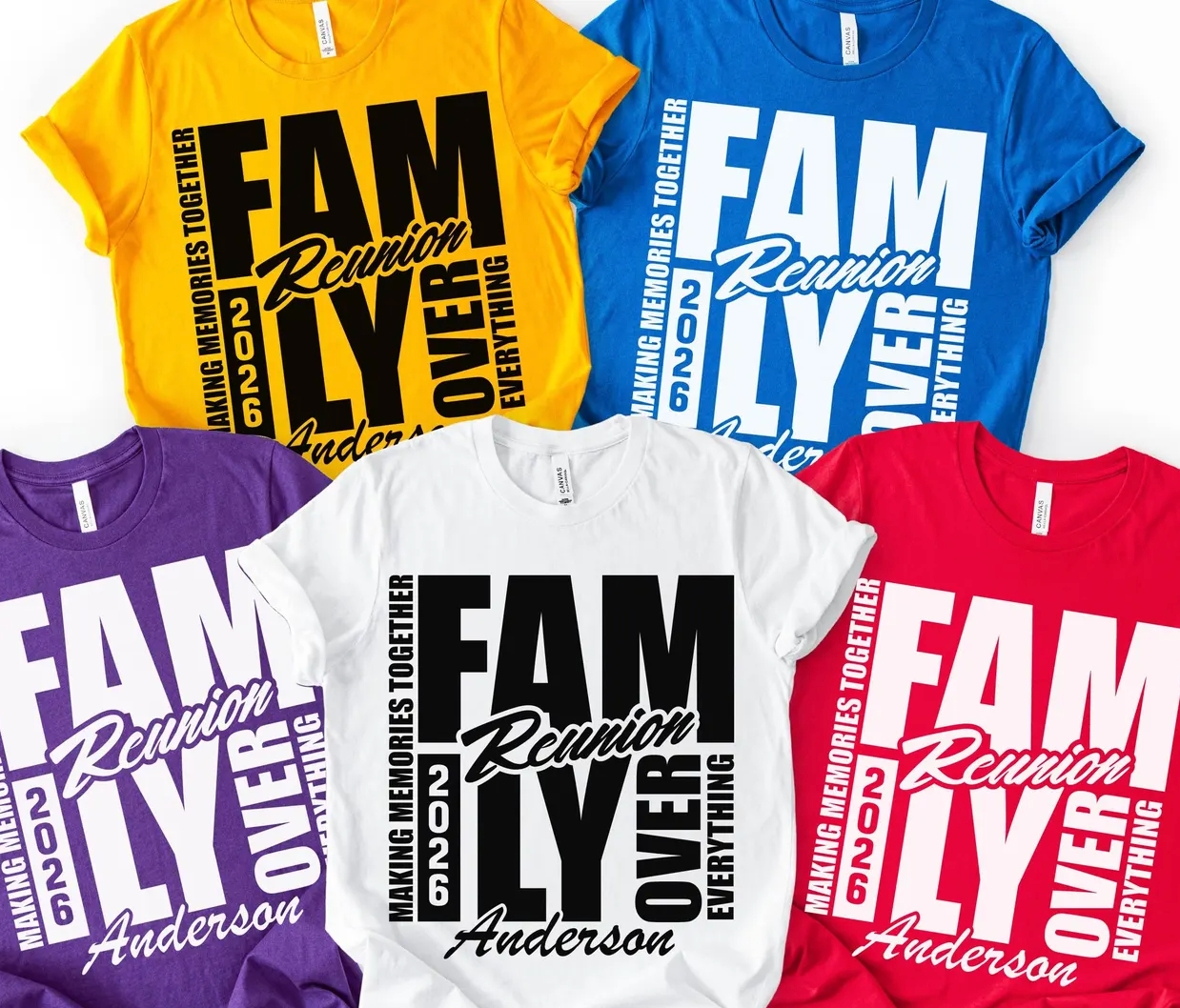 Family Reunion 2026 DTF Transfer (add family name)