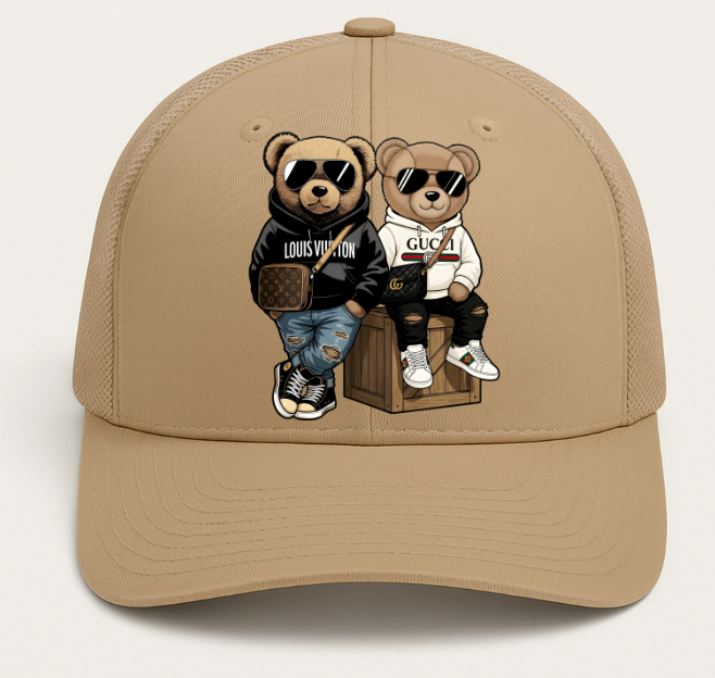 ucci Bears DTF Hat Transfer
