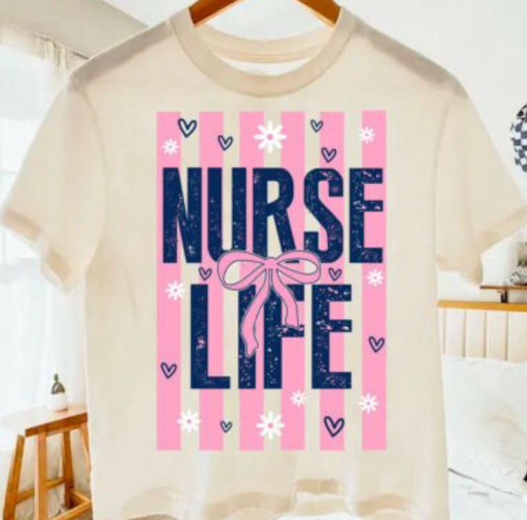Cupid's Favorite Nurse DTF Transfer
