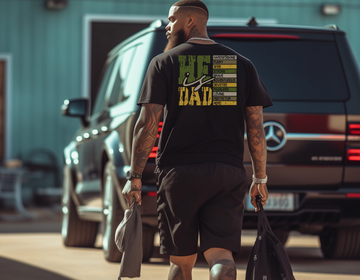 He is Dad DTF Transfers