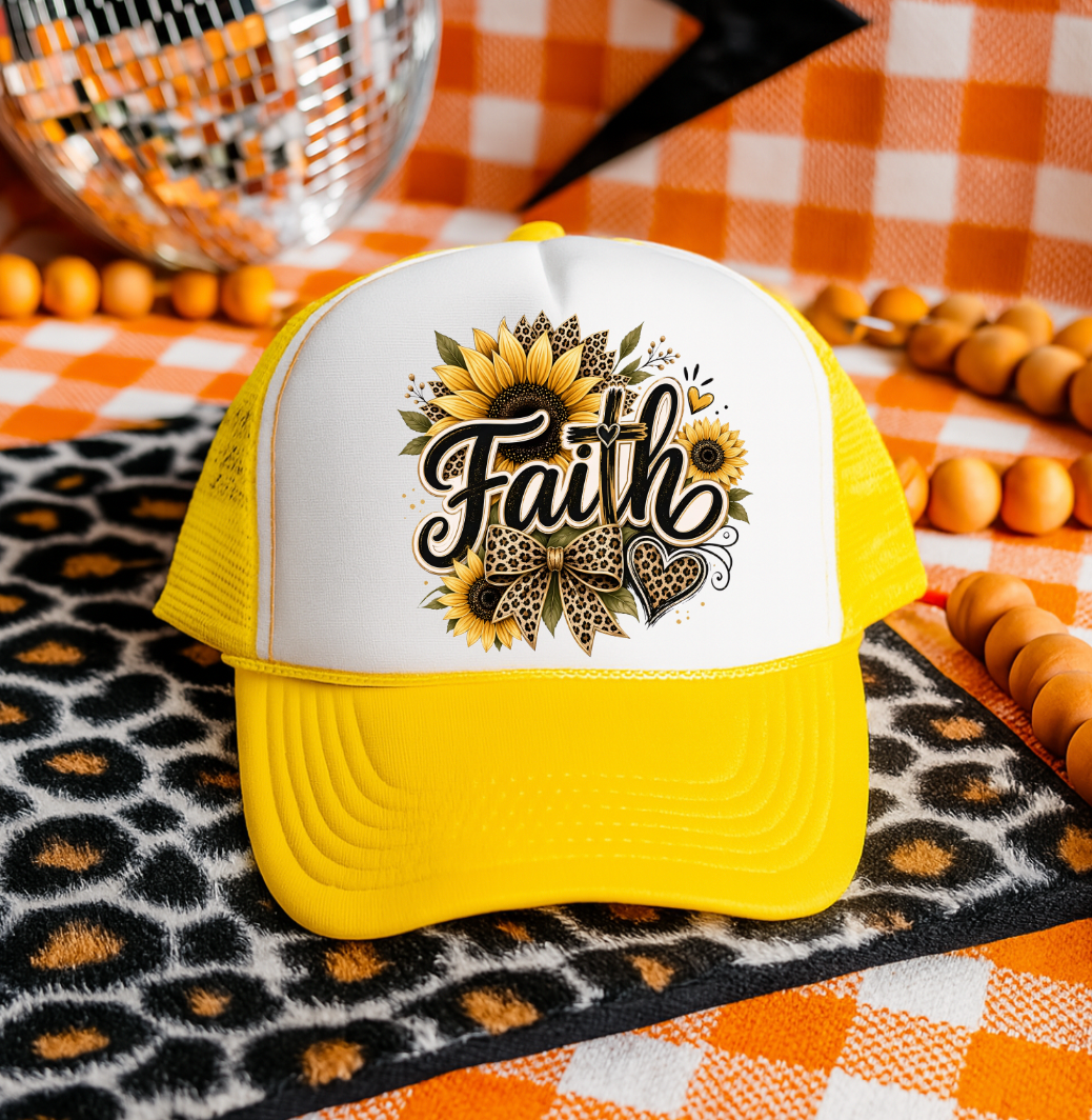 Faith Hat DTF Transfers