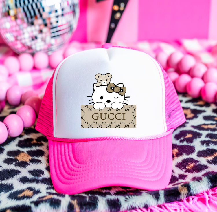 Kitty Hat DTF Transfers