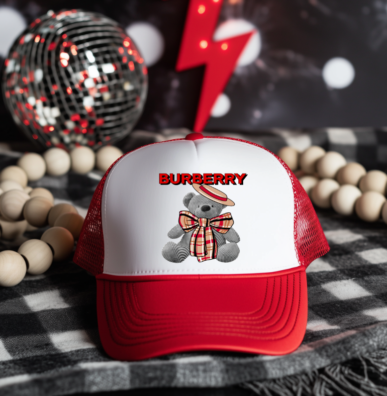 Luxury Bear Hat DTF Transfers