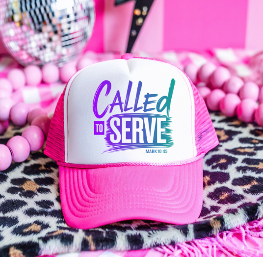 Called to Served Purple and teal DTF Transfers