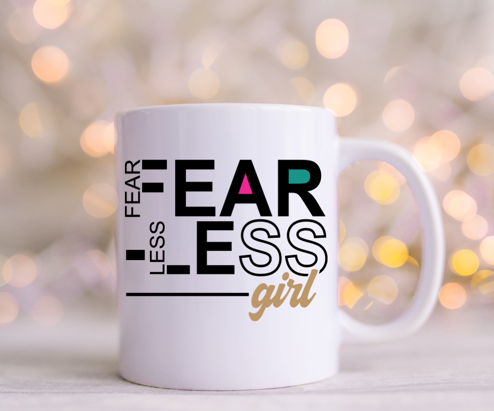 Fear less Girl UV Decals