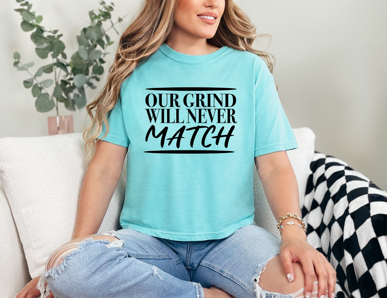 Never Match Screen Print