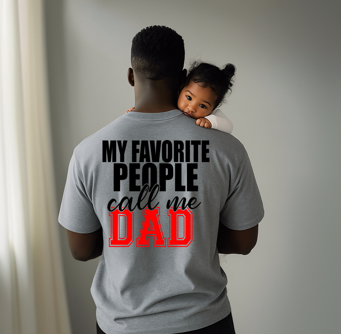 Favorite People Call me Dad Transfer