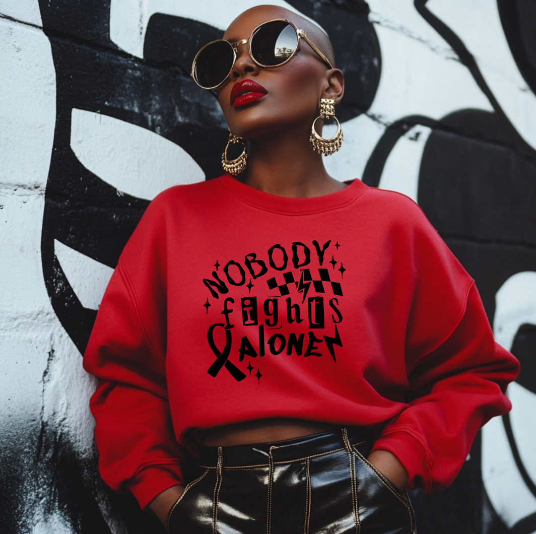 Nobody fight Alone Screen Prints