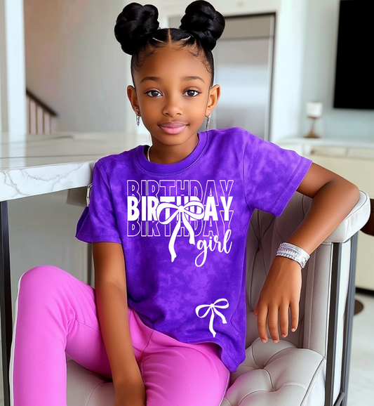 Birthday Girl SCREEN PRINT (8 inch)