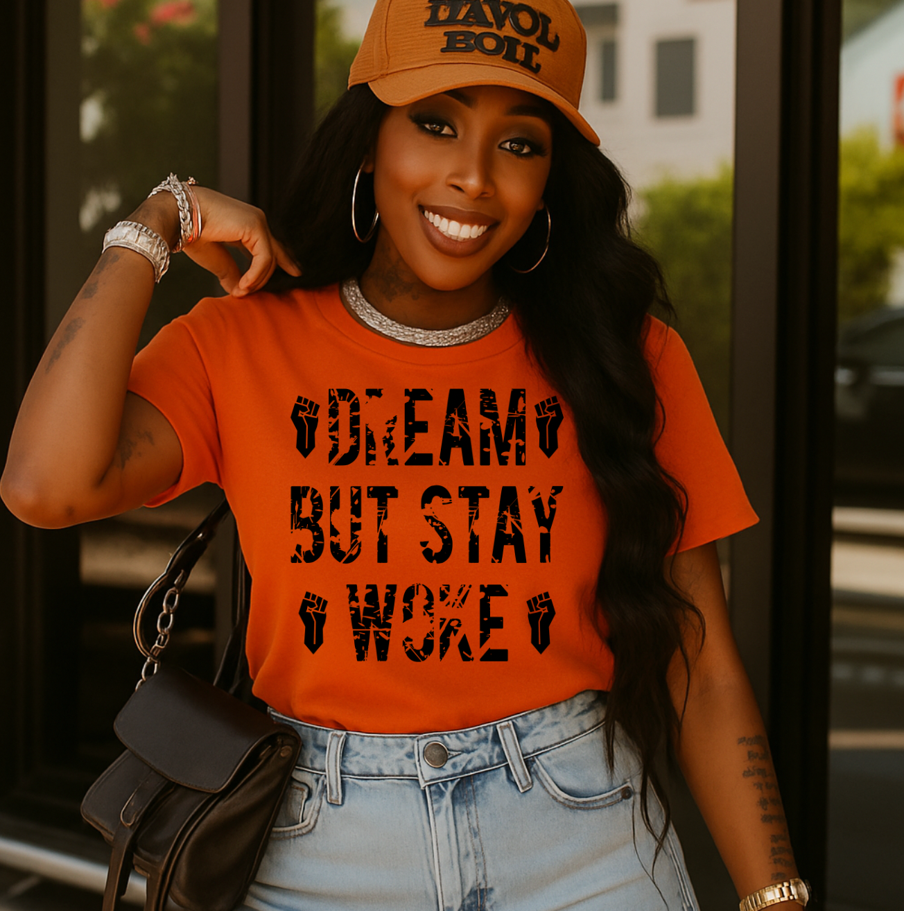 Dream But Stay Woke Screen Print