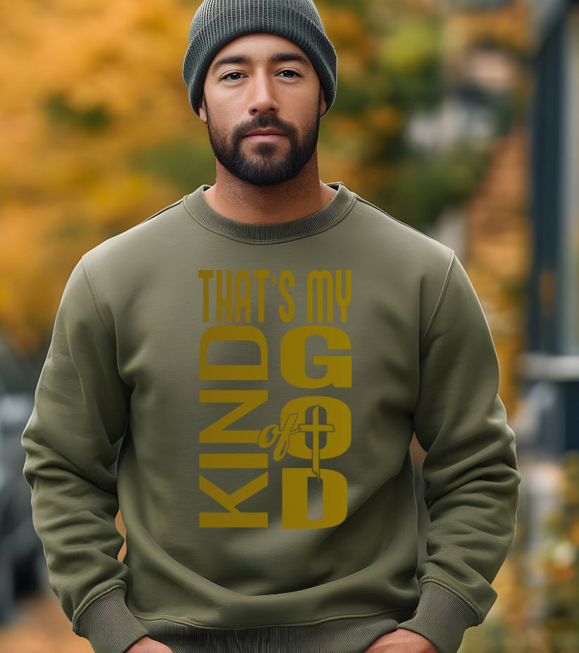 That's my Kind of God Screen Prints (Gold) - PRINTS SOLD SEPERATELY.