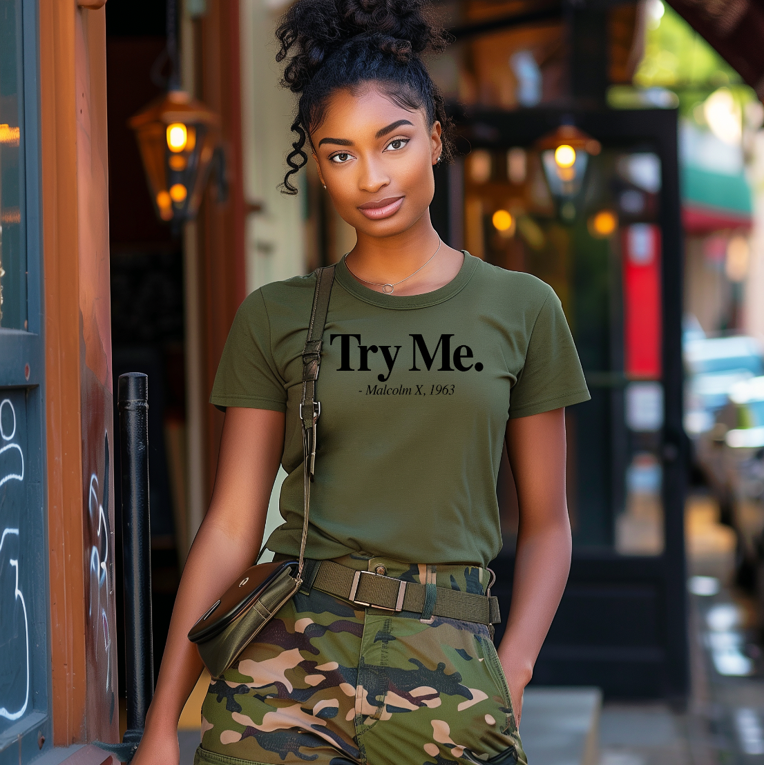 Try Me, Malcom X Screen Print
