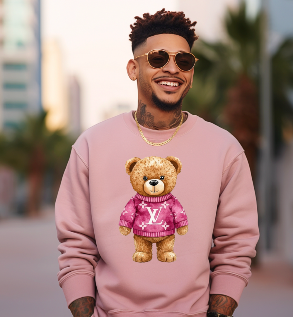 Luxury Teddy Bear DTF TRANSFERS, Heat Transfers