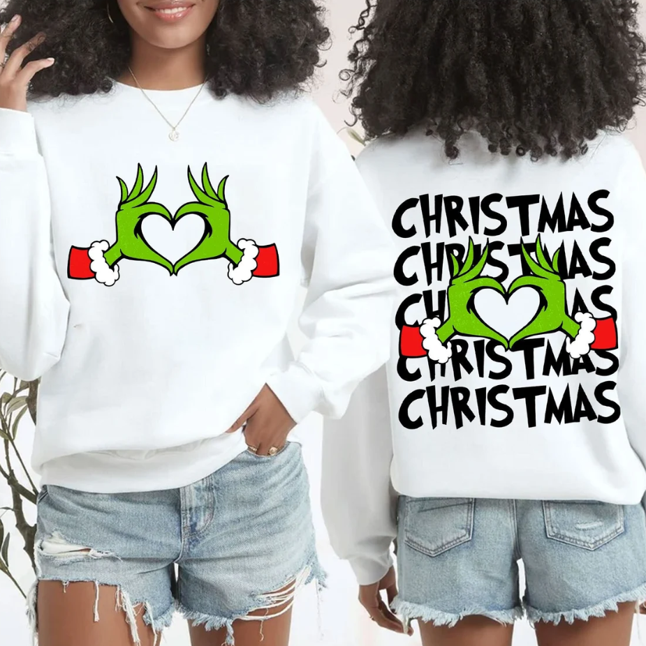 Grincmas Transfer (Front & Back)