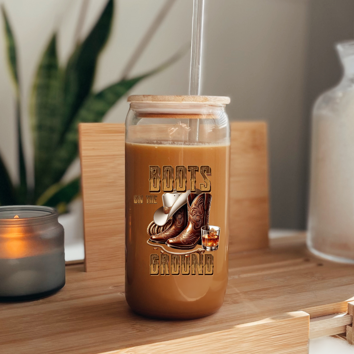 Boots on Ground Male UV Decal