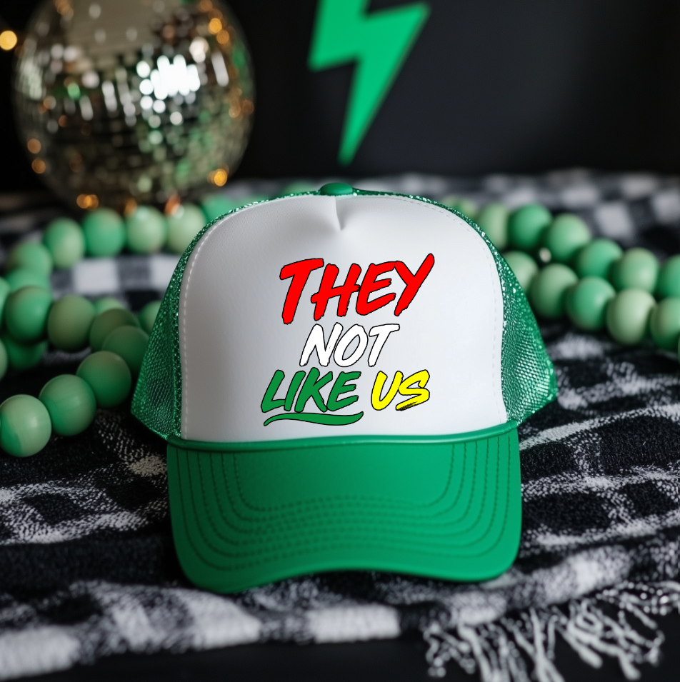 3 inch They Not Like Us Hat Transfers