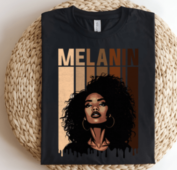 Melanin Girl DTF Transfer
