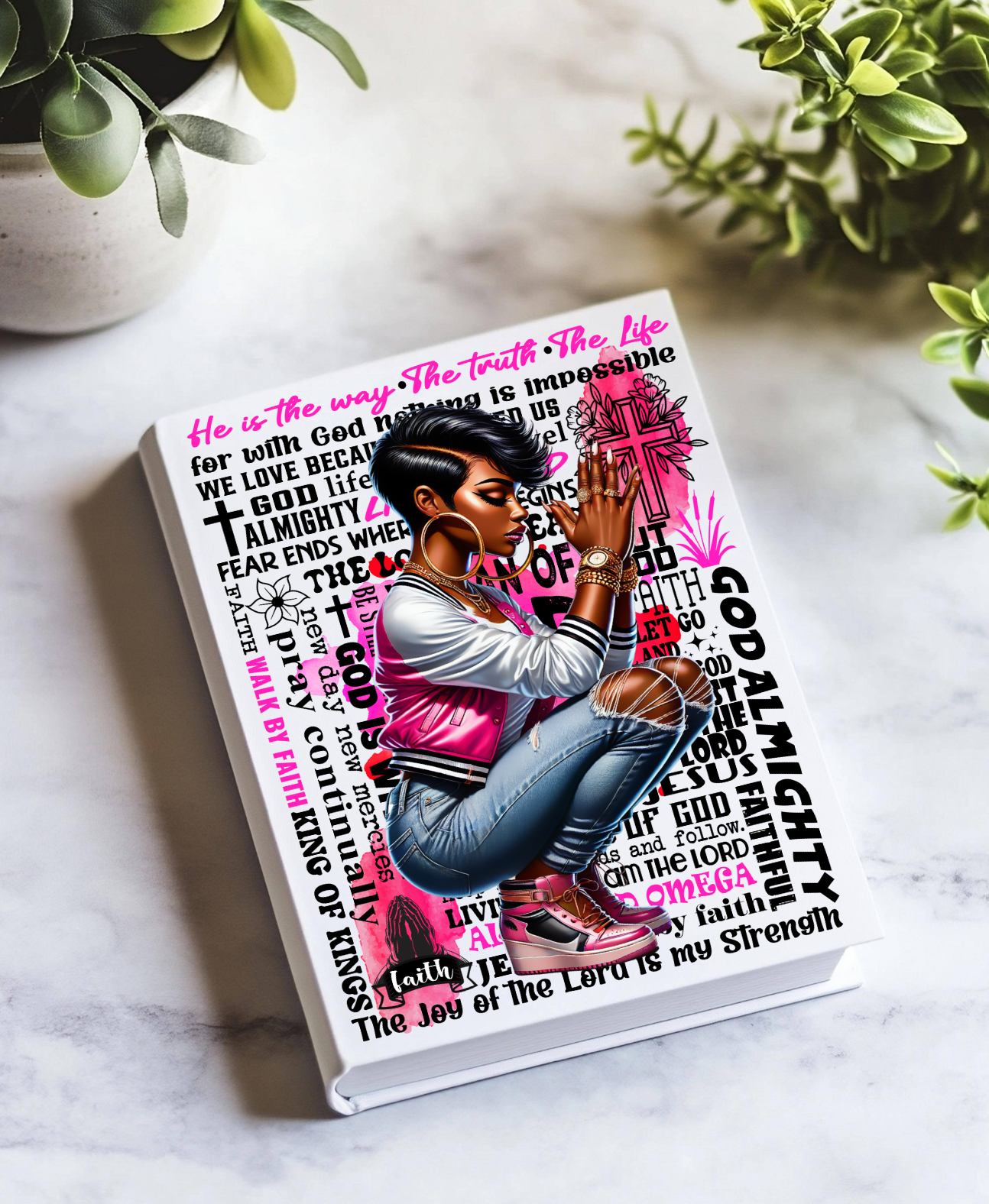 THE JOY OF THE LORD UV Decal FOR JOURNALS