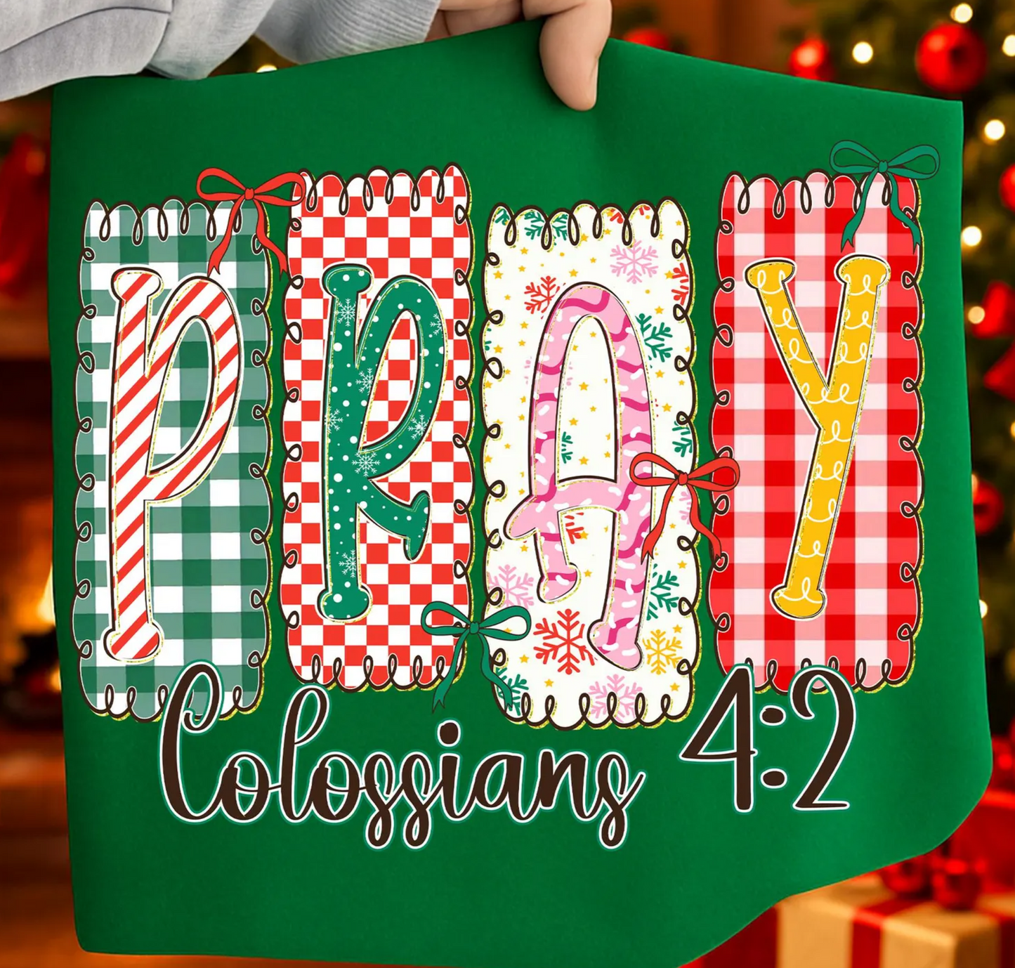 Christian Christmas Scripture Bundle 4 Prints DTF Transfers