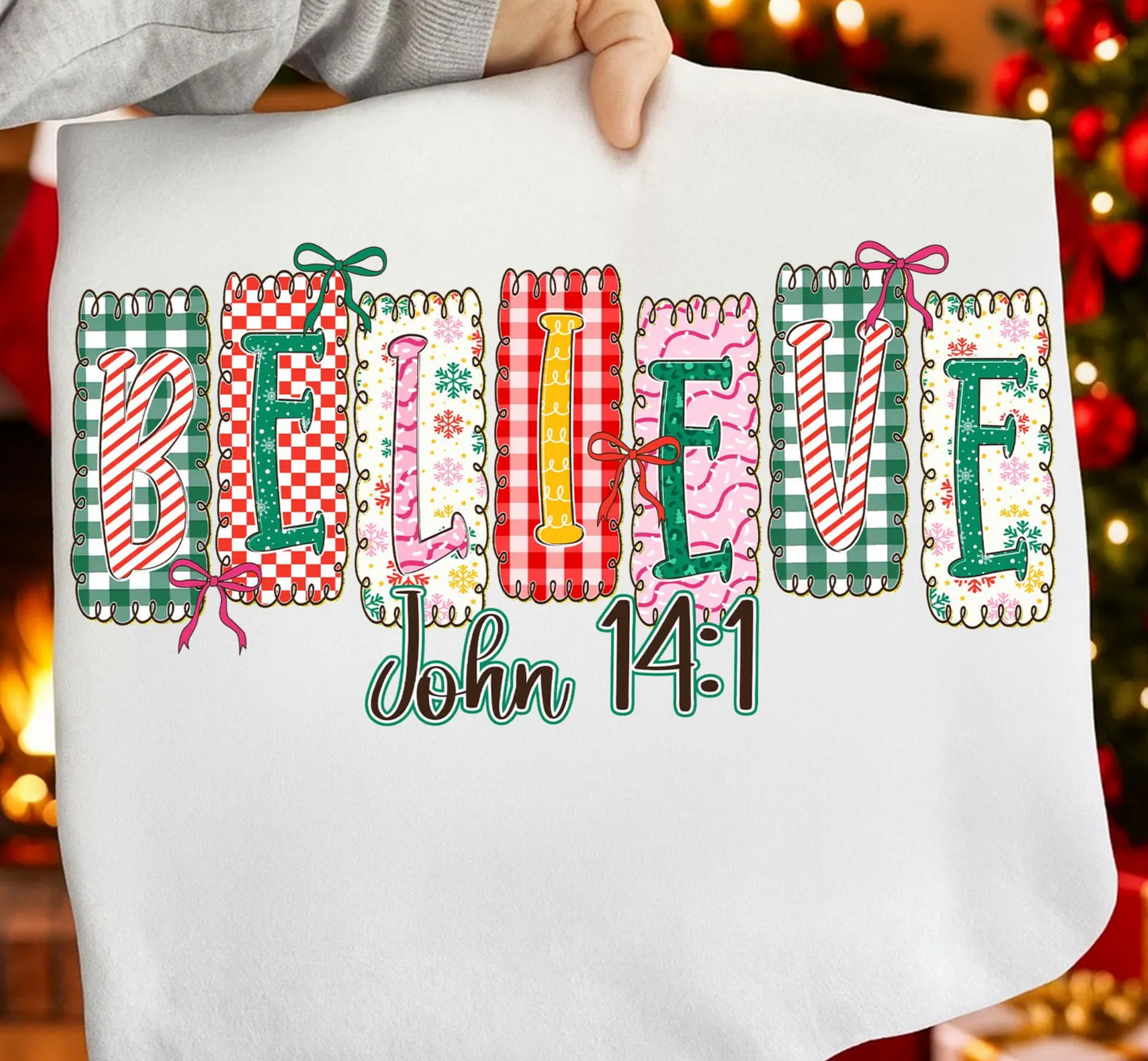 Christian Christmas Scripture Bundle 4 Prints DTF Transfers