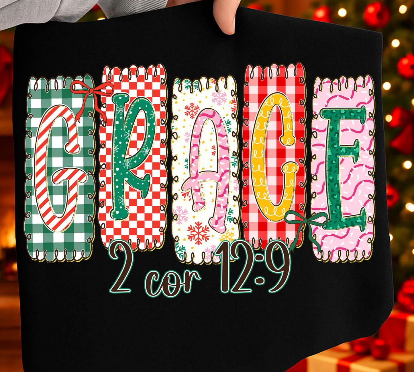 Christian Christmas Scripture Bundle 4 Prints DTF Transfers