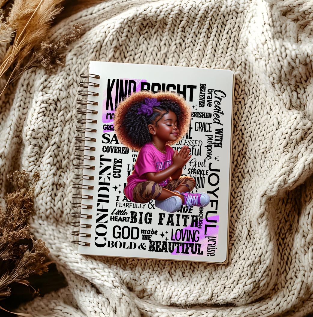 Faith Over Fear Praying UV Decal FOR JOURNALS