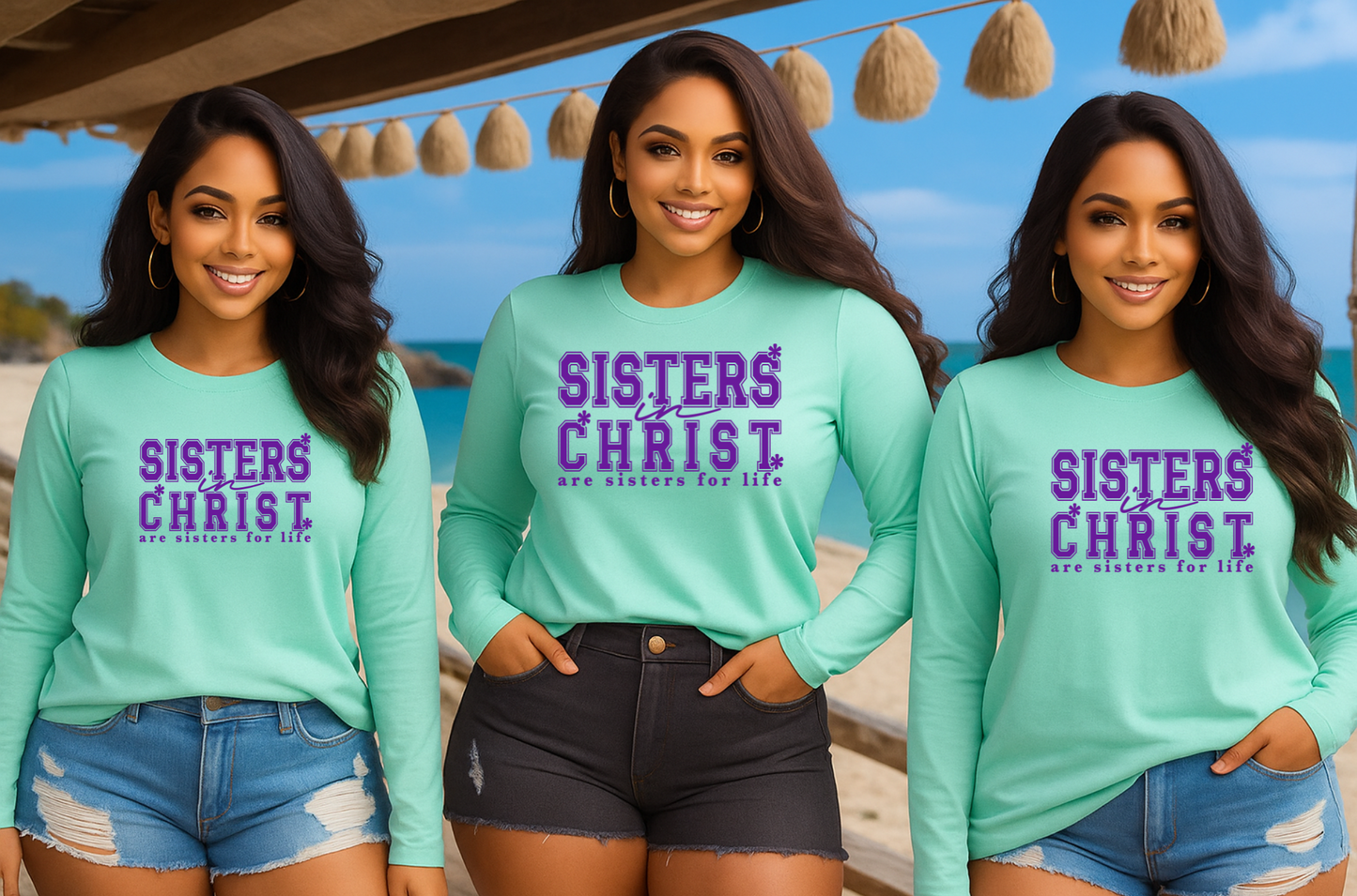 Sisters in Christ Cute Screen Prints (Prints sold Separately)