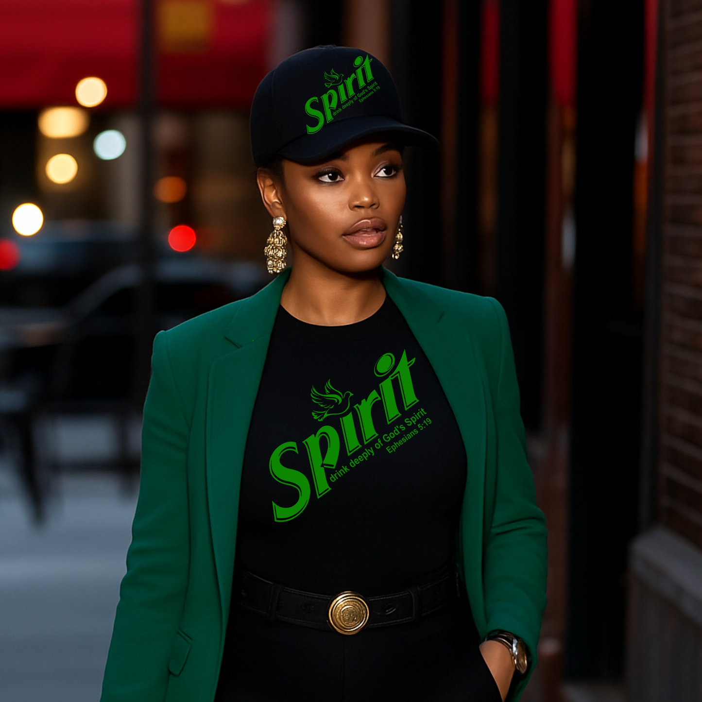 Green Spirit Drink Deeply of God Spirit Screen Prints (Pre-Order Aug. 25th- Aug28th Shipps out Sept. 5th or Sooner)