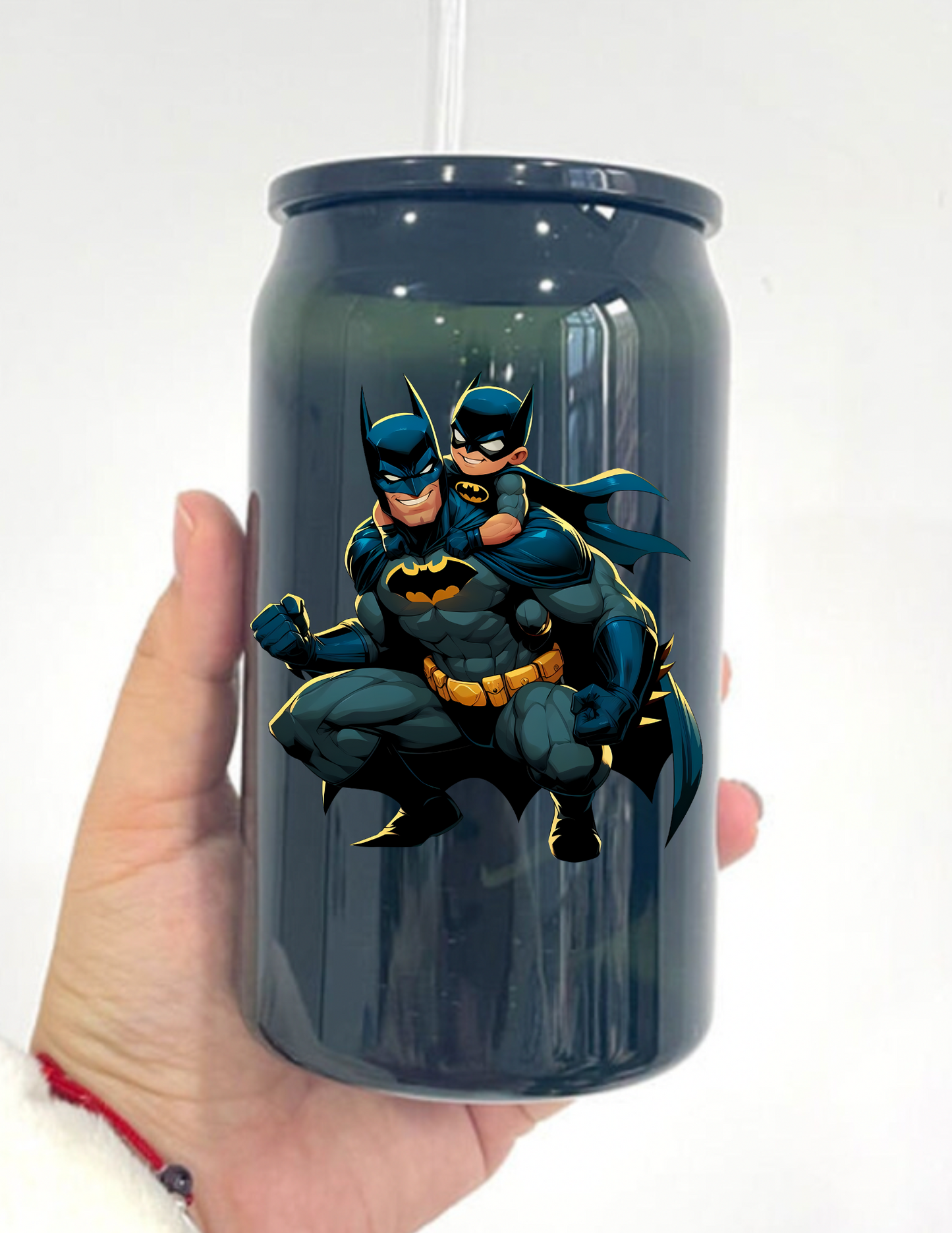 Batman Super Dad UV Decal