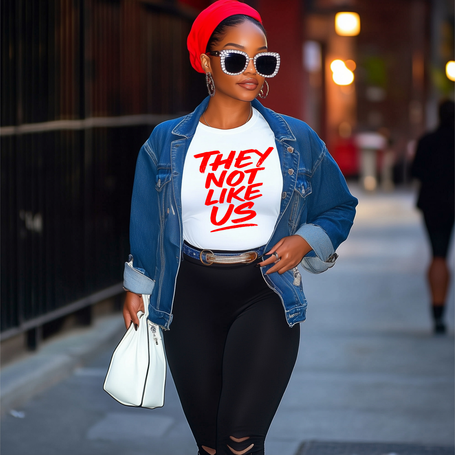 They not like us Screen Print