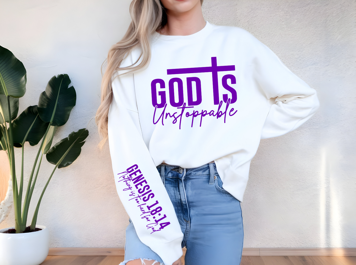 God is Unstoppable Sweatshirt