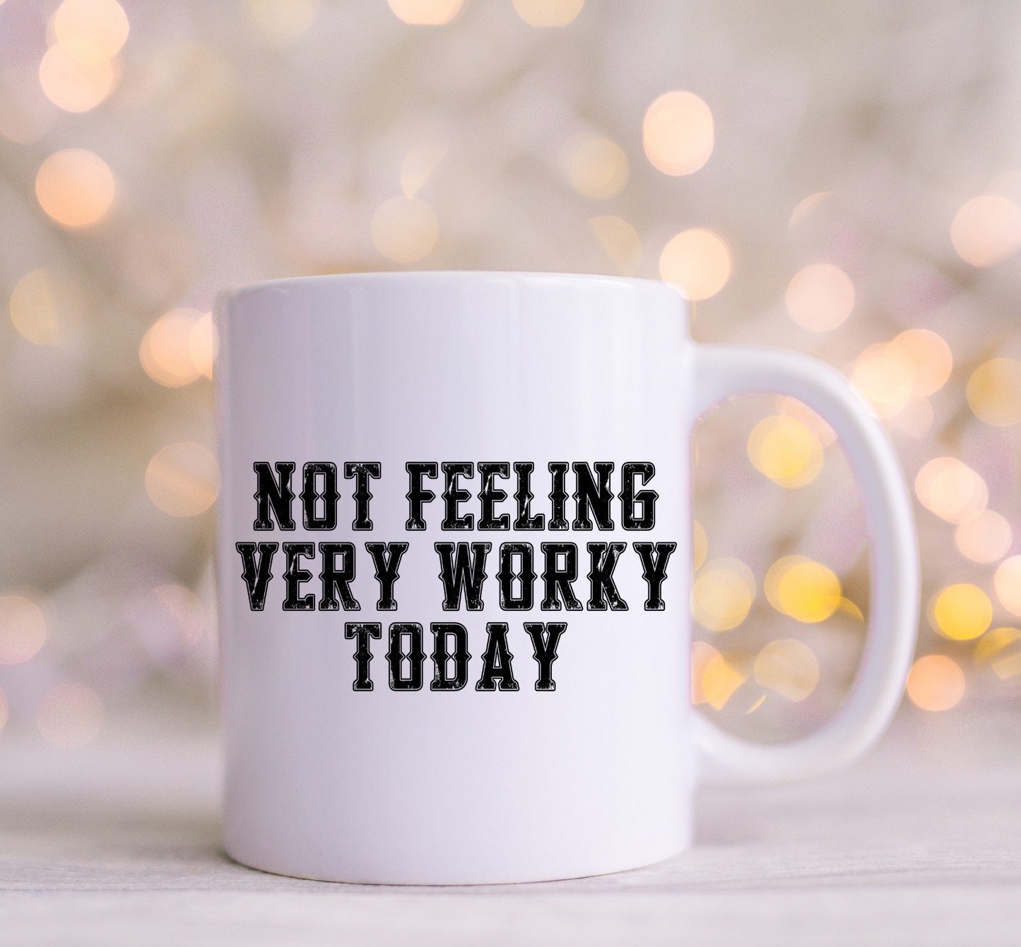 No feeling Very Worky Today Decals