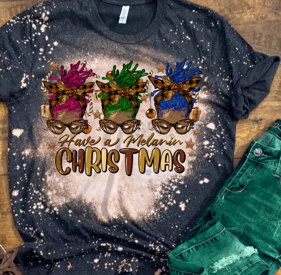Have a Melanin Christmas Transfer