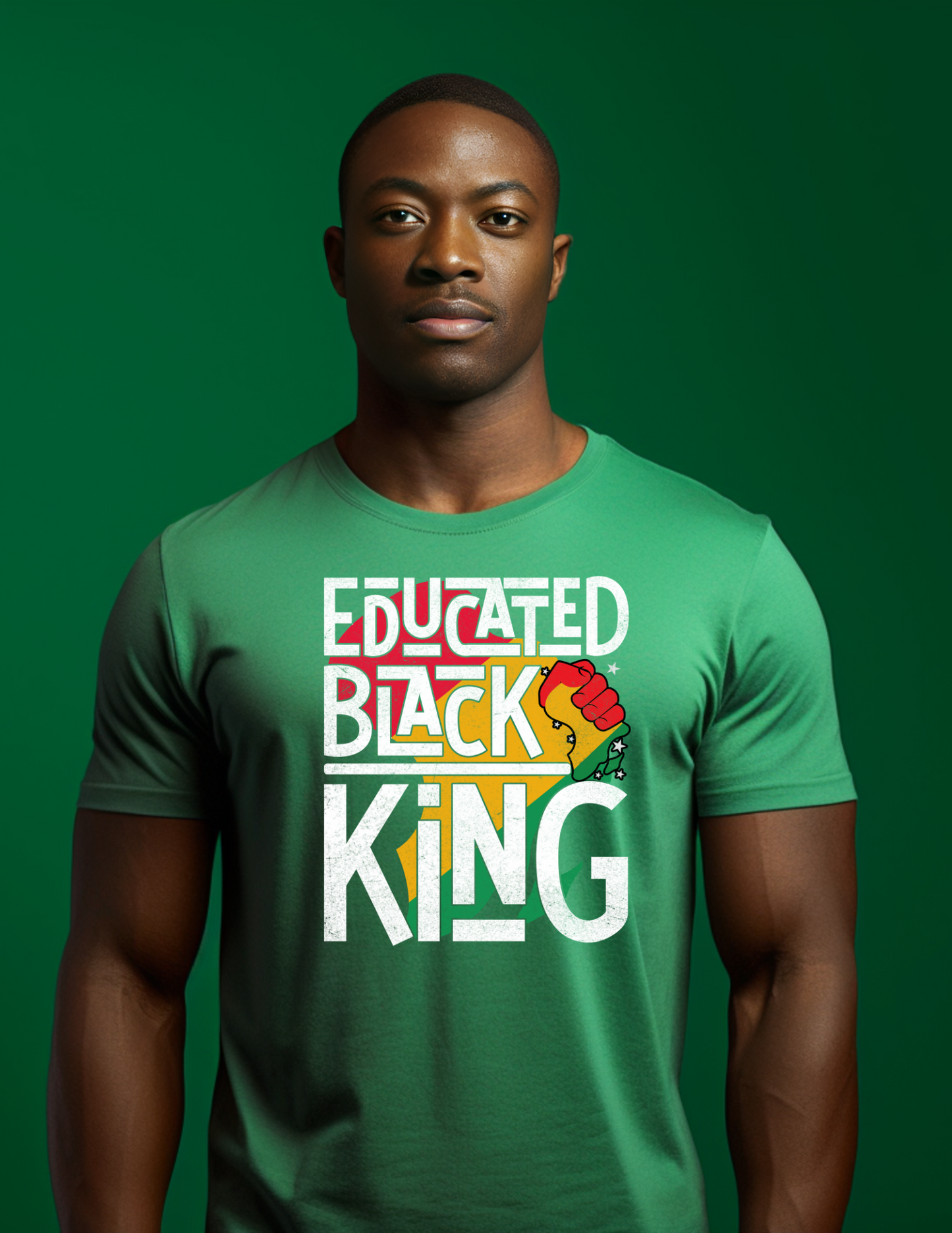 Educated Black King DTF TRANSFER