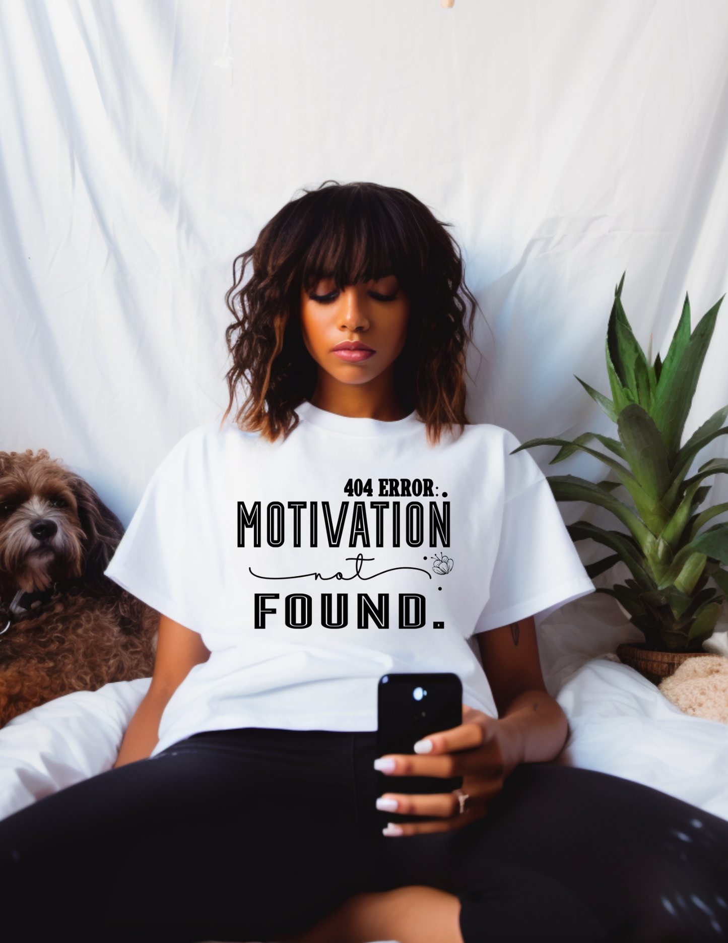 404 Error Motivation not Found Screen Print