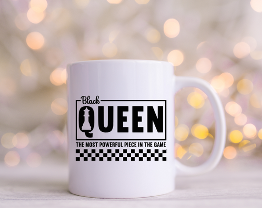 Black Queen Powerful Piece in the Game Decals