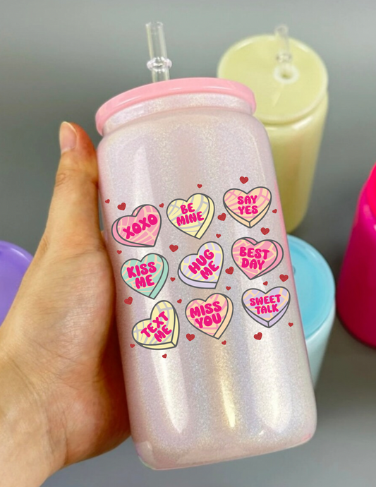 Heart Candy UV Decal