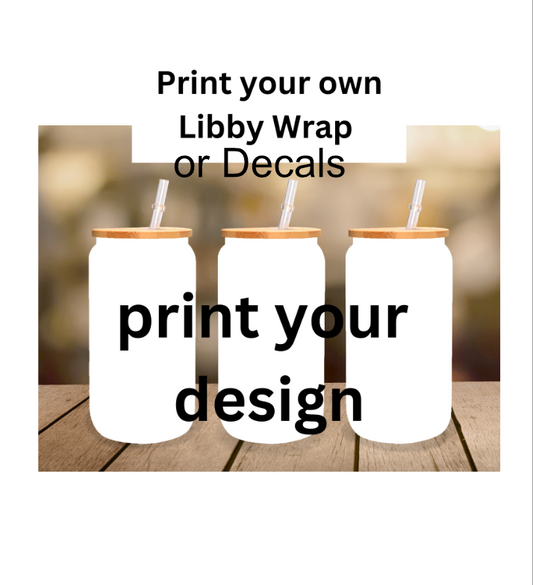 Custom Sticker/Decal Sheet