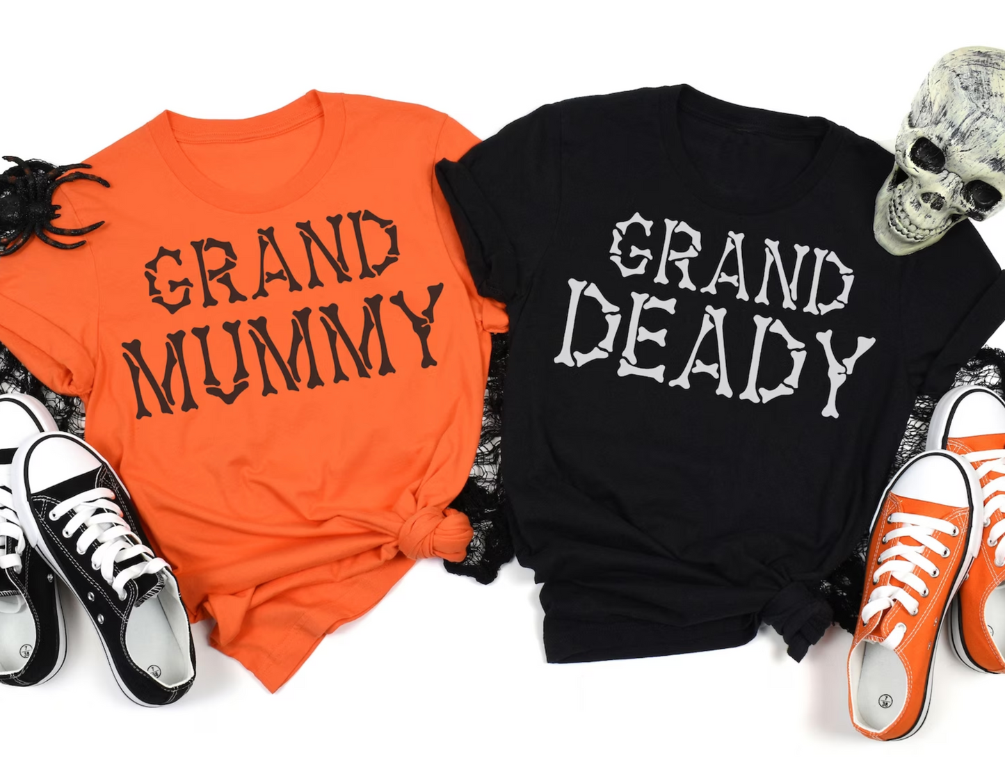 Grand Mummy and Grand Deady DTF Transfer