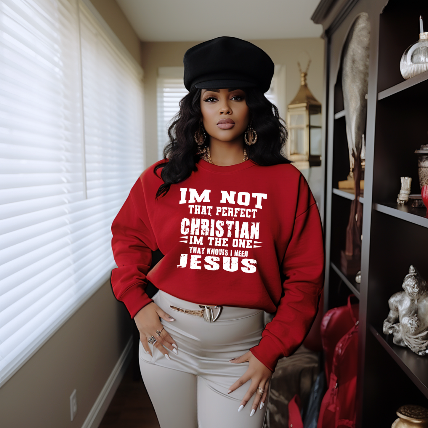 I am not that Perfect Christian I am one who Knows they Need Jesus Screen Prints (prints sold separately)