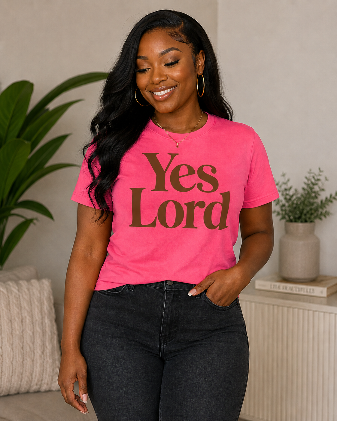 11 inch Yes Lord Screen Print