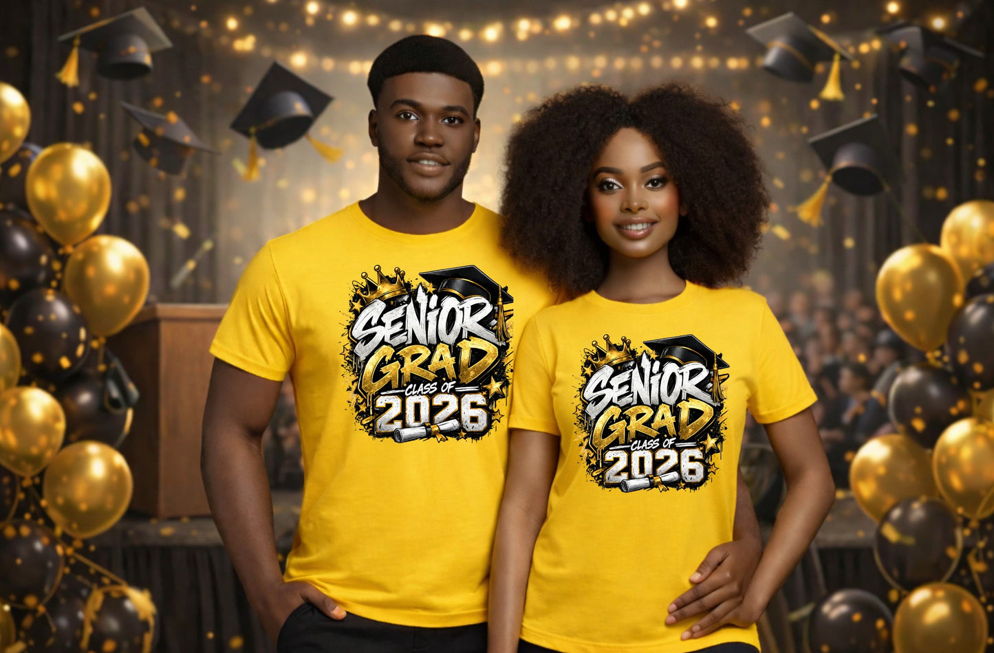 Senior Grad Class of 2026 DTF TRANSFER