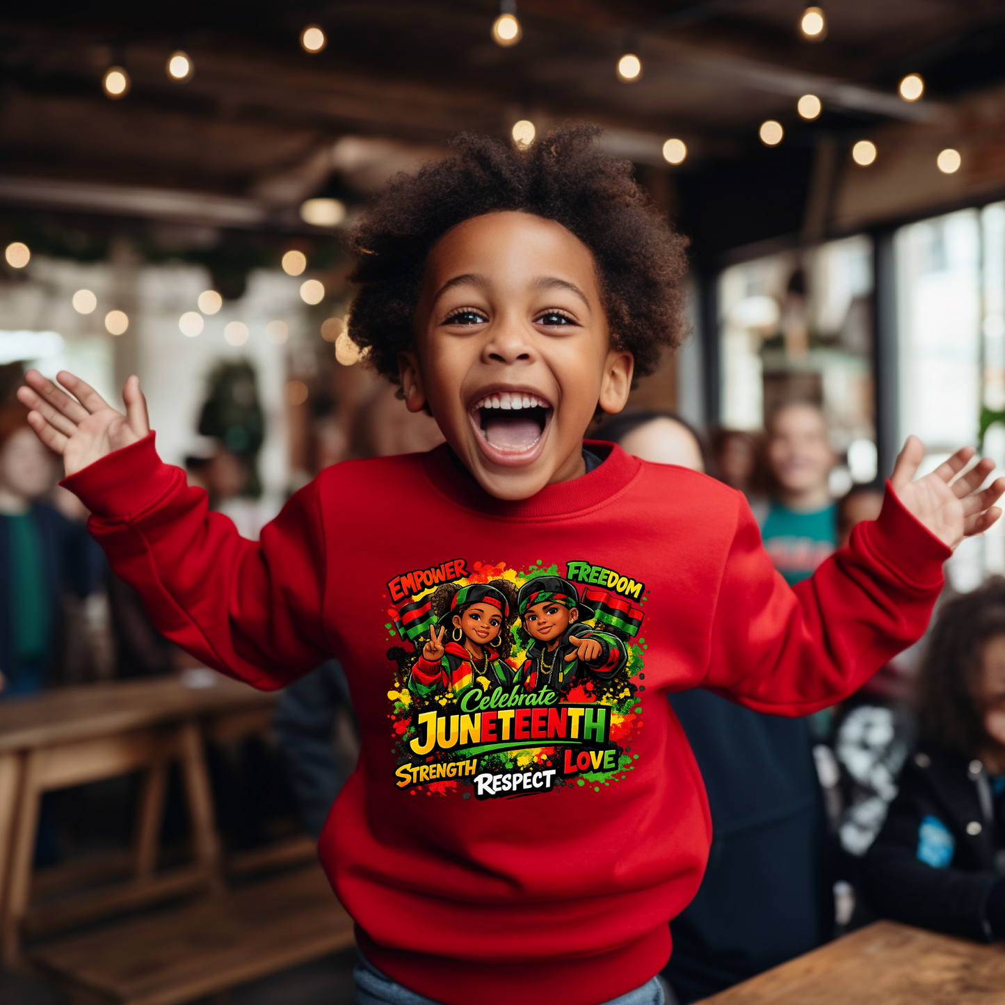 Youth Celebrate Juneteenth DTF TRANSFER