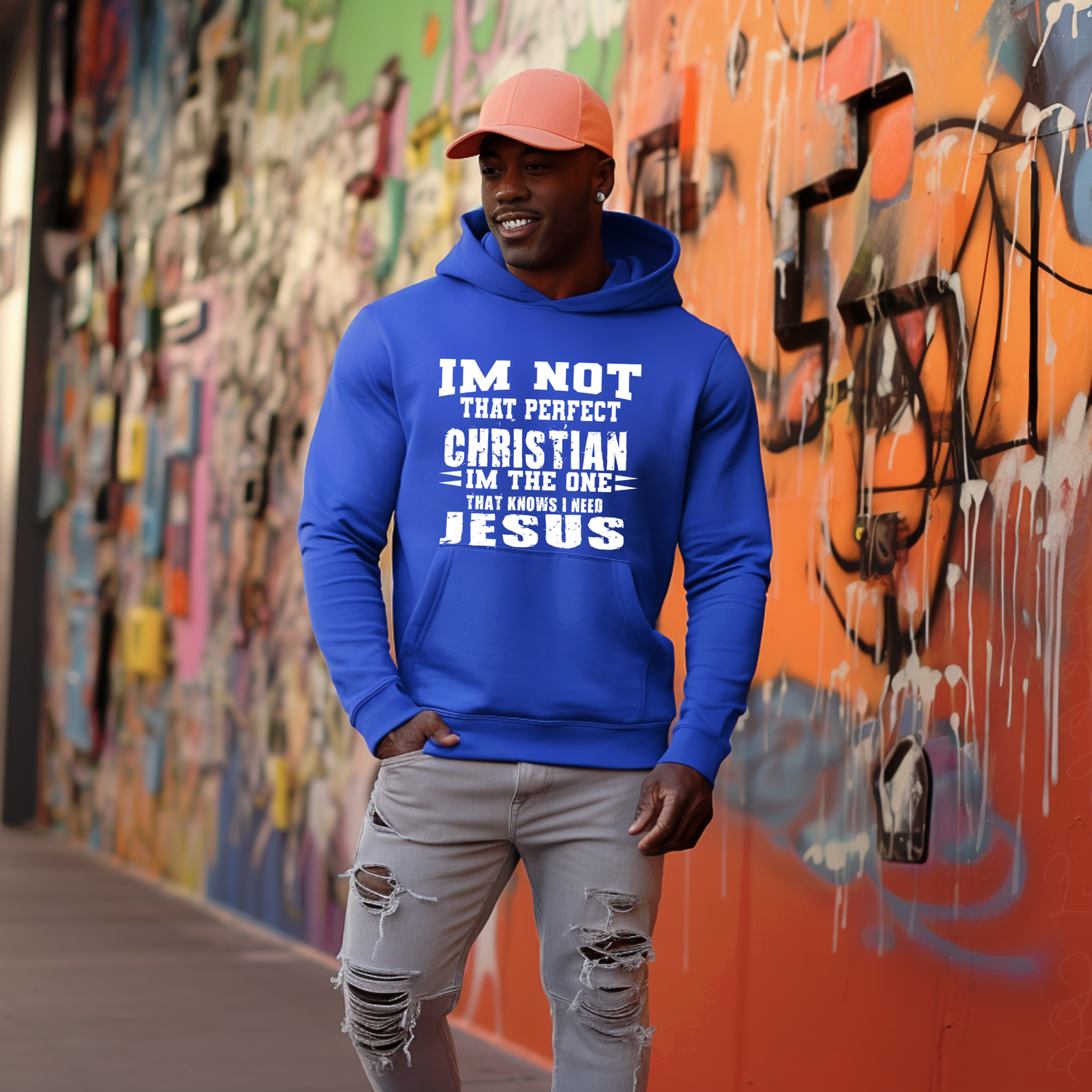 I am not that Perfect Christian I am one who Knows they Need Jesus Screen Prints (prints sold separately)