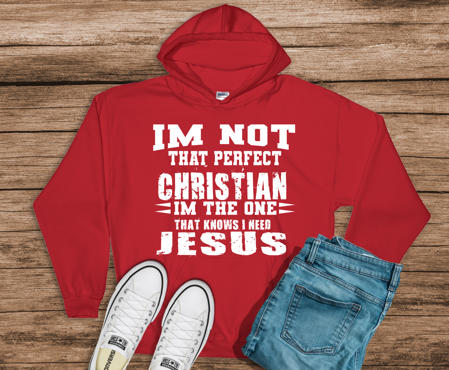 I am not that Perfect Christian I am one who Knows they Need Jesus Screen Prints (prints sold separately)