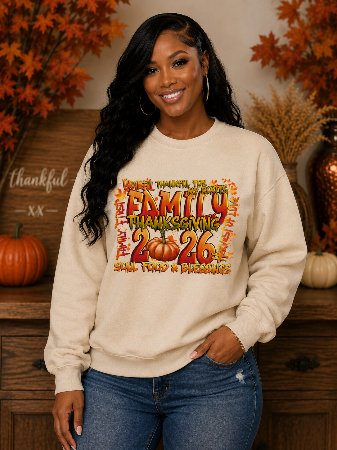 22x36 Thanksgiving 2026 Bundle Sheet| DTF Transfer Sheet DTF Gang Sheet