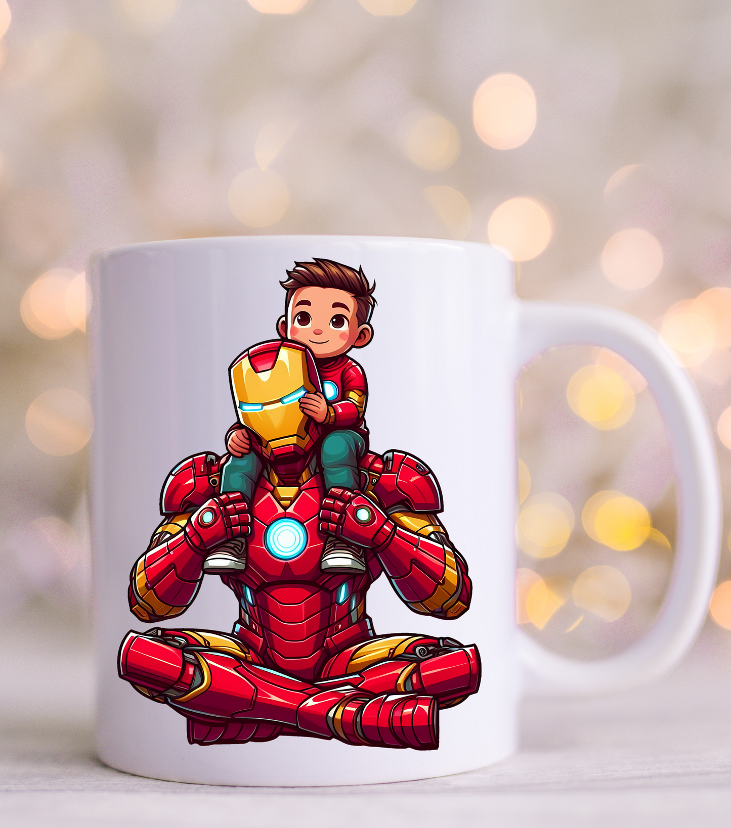 Iron Man Super Dad UV Decal