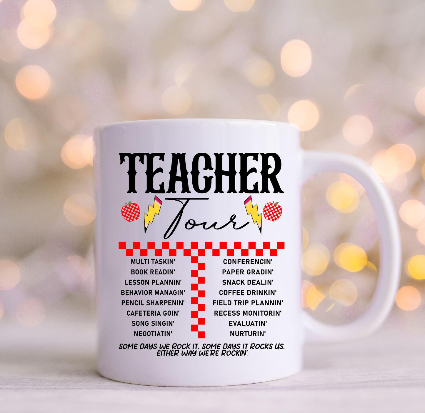 Teacher Tour Uv Decals