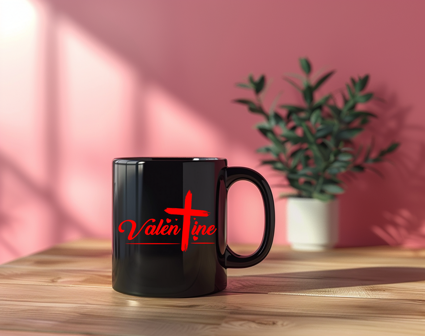 Valentines with Cross UV Decals