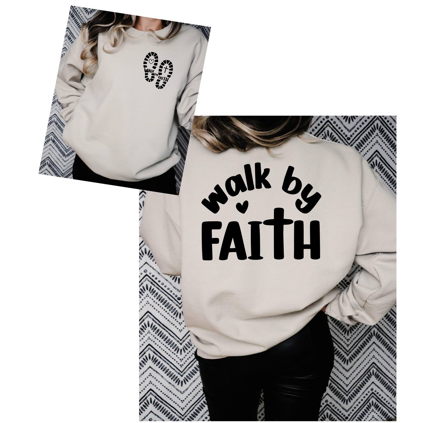 Walk by Faith Crewneck